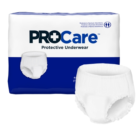 Unisex Adult Absorbent Underwear Select Pull On with Tear Away Seams
