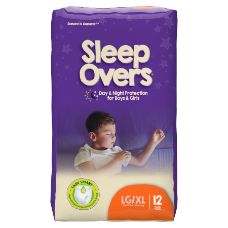 Unisex Youth Absorbent Underwear Cuties® Sleep Overs® Pull On with Tear  Away Seams Large / X-Large Disposable Heavy Absorbency 711917 – SLP05302  711917 – SLP05302 - CoreMedSupply
