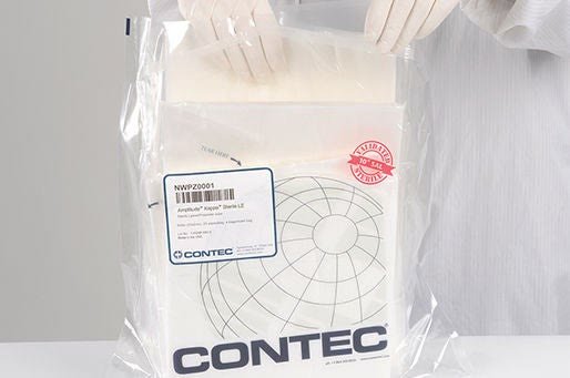 Cleanroom Wipe Amplitude™ Kappa™ Sterile LE 25 Count Bag 9 X 9 Inch Sterile Disposable 1019874 – NWPZ0001
