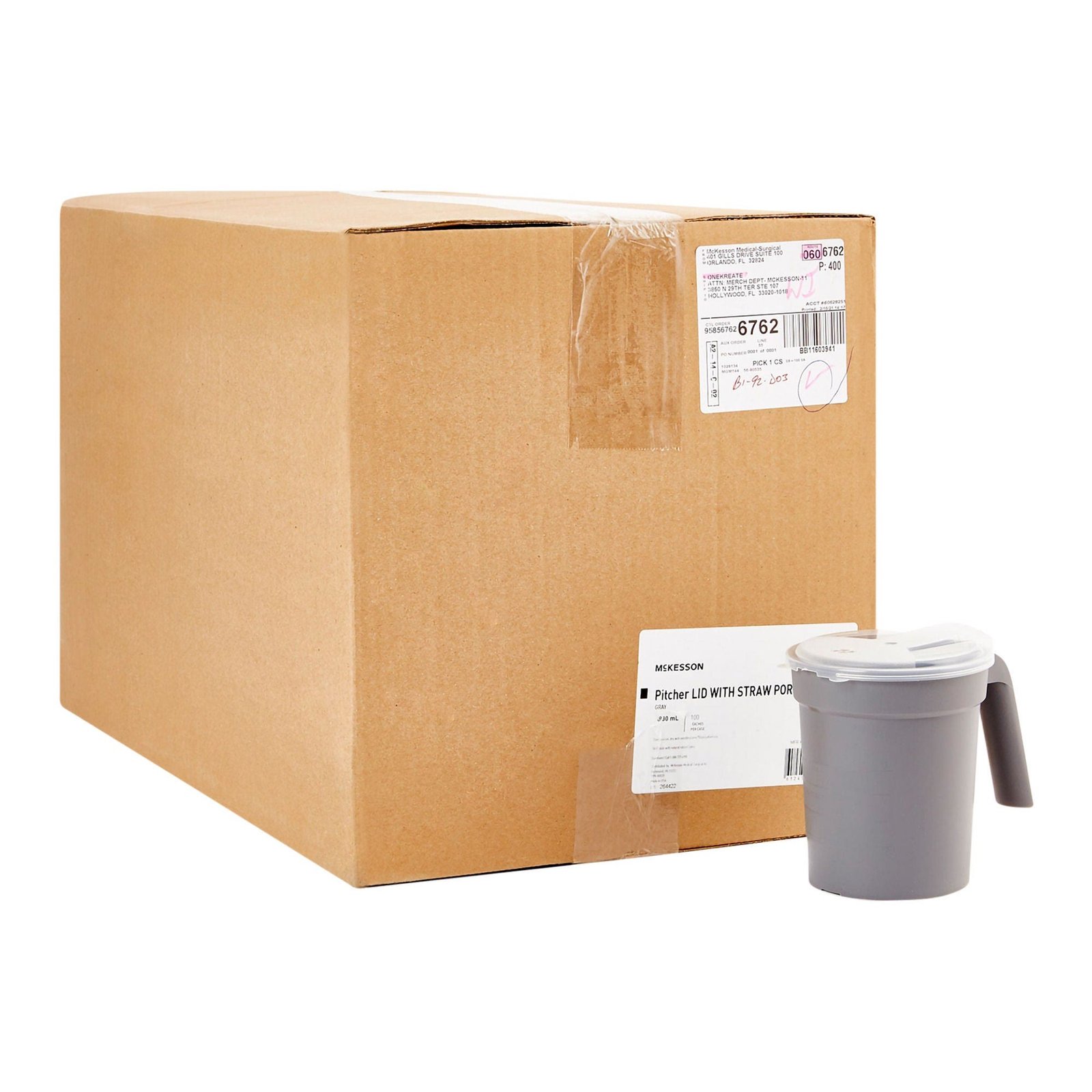 Pitchers Mckesson 32 oz. Graphite 1028134 - 56-80535 1028134 – 56-80535 - Image 2