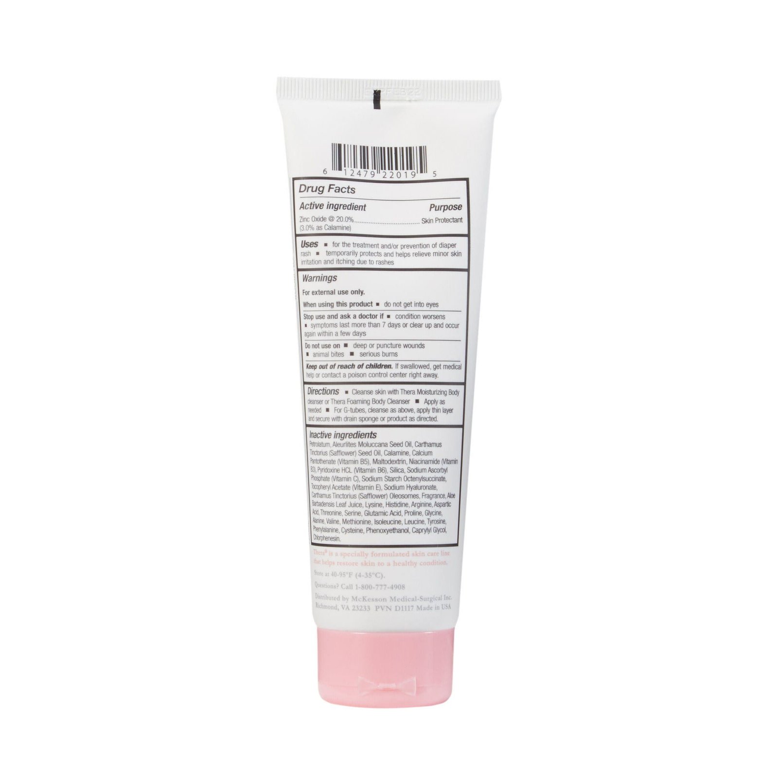 Skin Protectant Thera® Calazinc Body Shield 4 oz. Tube Scented Cream 1049766 - 53-CZ4 1049766 – 53-CZ4 - Image 2