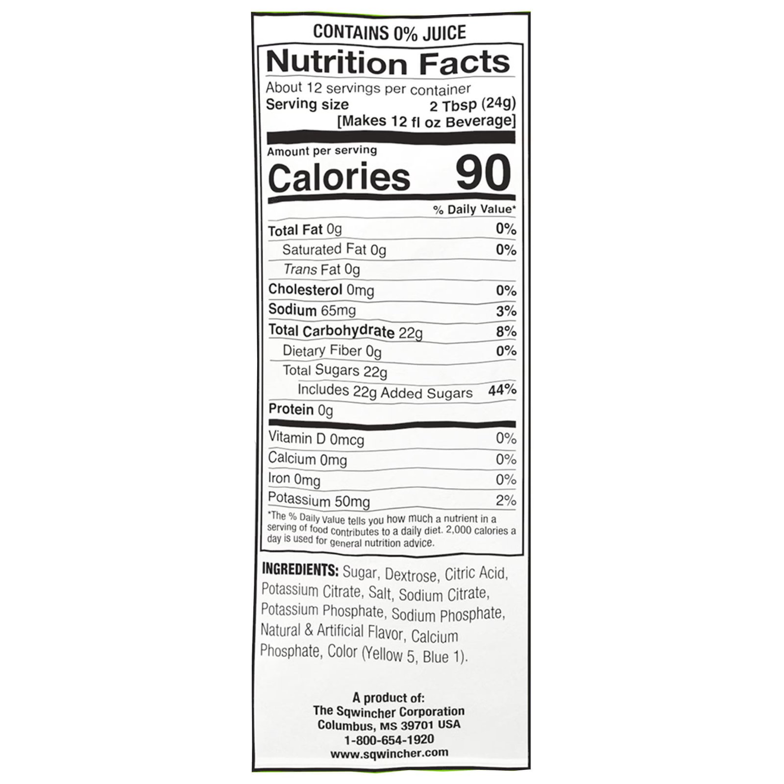 Electrolyte Replenishment Drink Mix Sqwincher® Powder Pack® Lemon-Lime Flavor 9.53 oz. 1057725 - 159016008 1057725 – 159016008 - Image 3