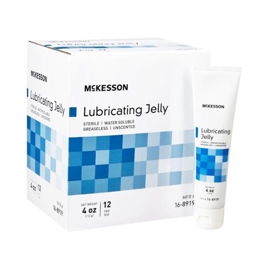 Lubricating Jelly McKesson 4 oz. Tube Sterile 1066700 - 16-8919 1066700 – 16-8919