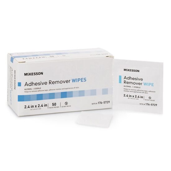 Adhesive Remover McKesson Wipe 50 per Box 1088821 - 176-5729 1088821 – 176-5729