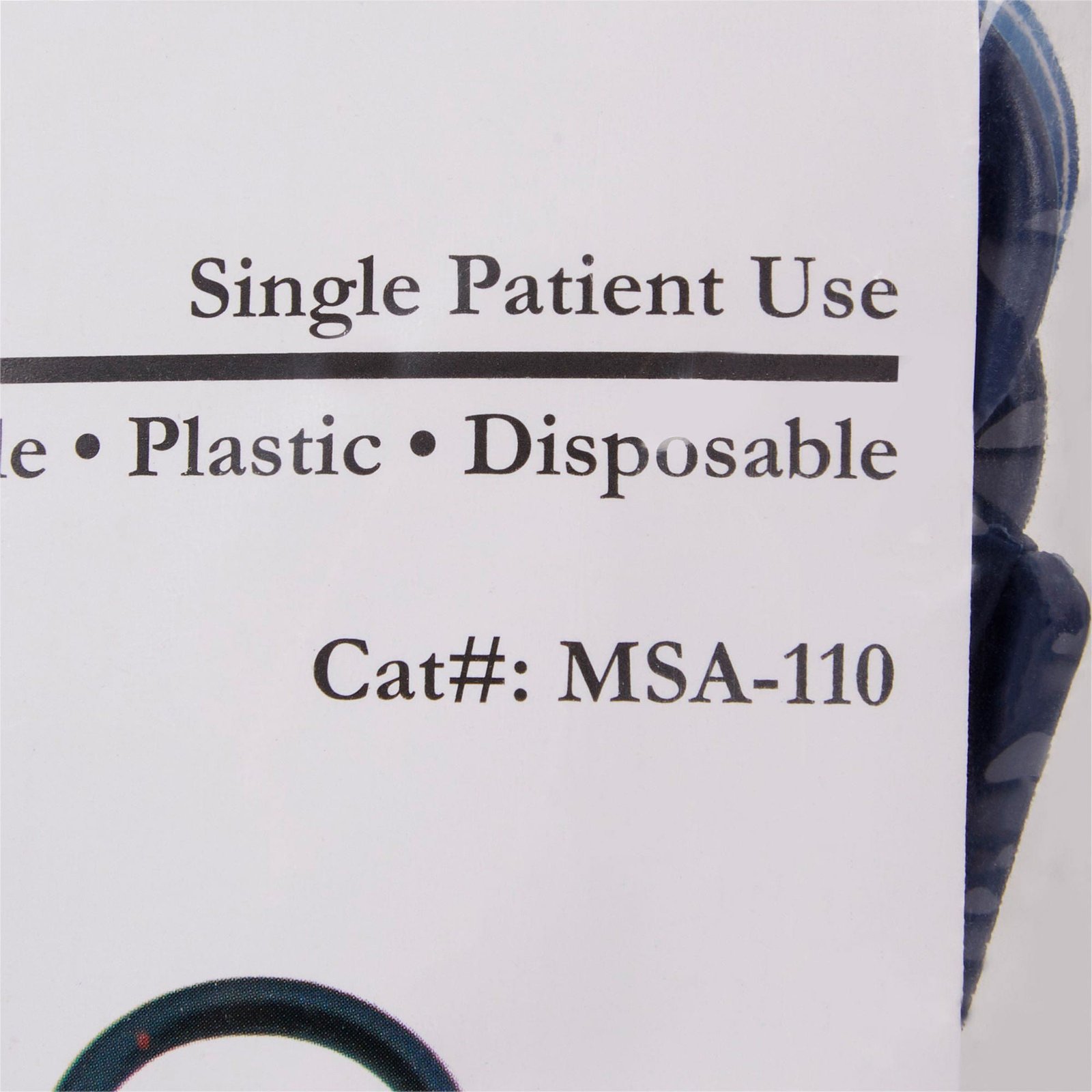 Tubing Clamp McKesson 4-7/8 Inch Length Plastic 1139198 - MSA-110 1139198 – MSA-110 - Image 5