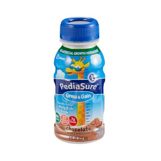 PediaSure® Grow & Gain Therapeutic Nutrition, Chocolate, 8-ounce Bottle 1143682 – 67535