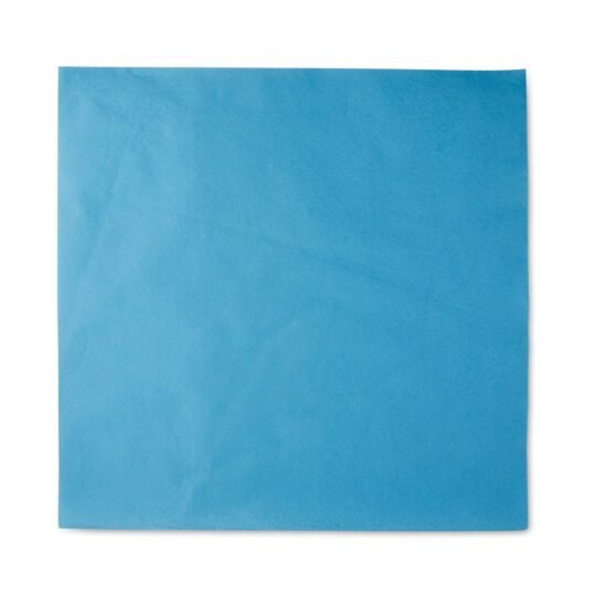 McKesson Sterilization Wrap Blue 20 X 20 Inch Single Layer Cellulose Steam / EO Gas 1156125 - 18-487 1156125 – 18-487