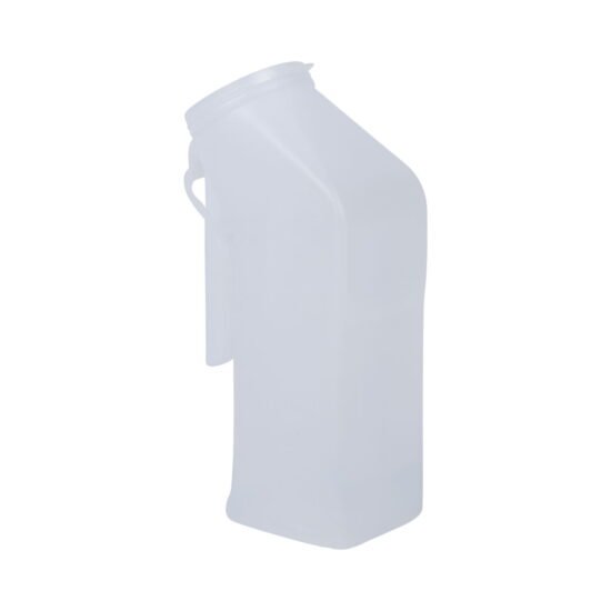 Male Urinal McKesson 1 Quart / 1000 mL With Closure Single Patient Use 1177279 - 51-H140-01 1177279 – 51-H140-01