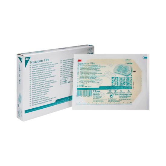 Transparent Film Dressing 3M™ Tegaderm™ Rectangle 4 X 4-3/4 Inch Frame Style Delivery With Label Sterile 121652 - 1626W 121652 – 1626W