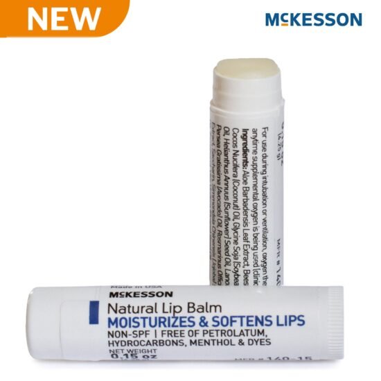 Lip Balm McKesson 0.15 oz. Balm Tube Unflavored 1292867 – 140-15