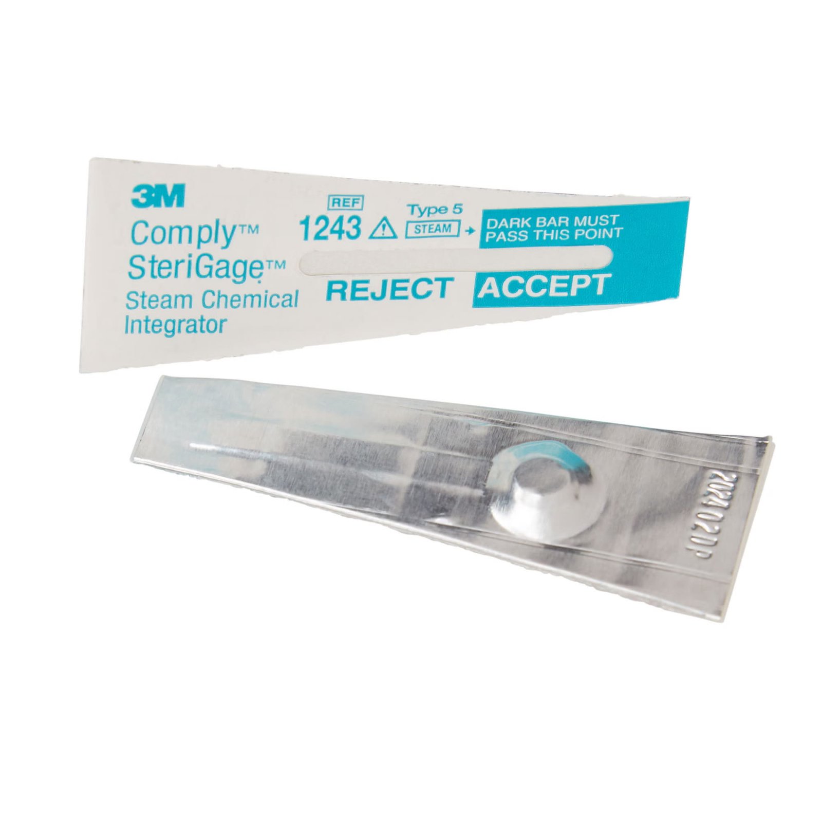 Comply™ SteriGage™ Sterilization Chemical Integrator Strip Steam 2 Inch 134499 - 1243A 134499 – 1243A - Image 4