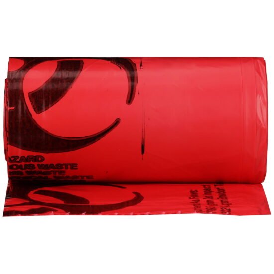 Infectious Waste Bag McKesson 10 to 15 gal. Red Bag 24 X 32 Inch 233155 - 03-4554 233155 – 03-4554
