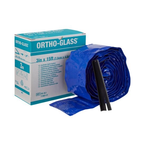 Padded Splint Roll ORTHO-GLASS® 3 Inch X 15 Foot Fiberglass White 282600 - OG-3L2 282600 – OG-3L2