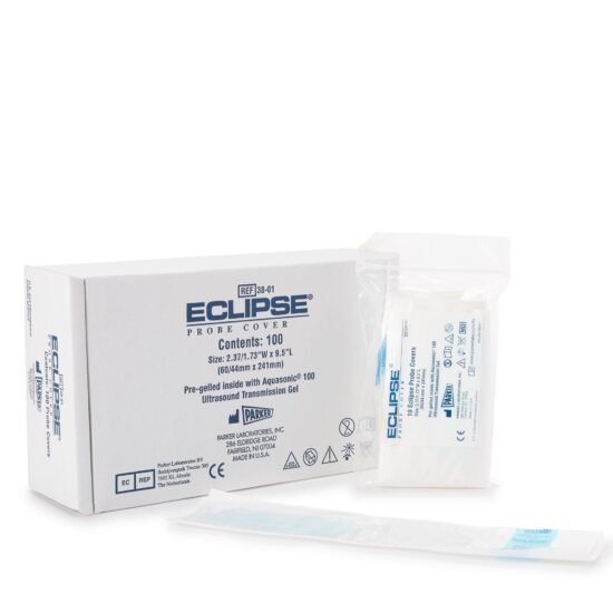 Ultrasound Probe Cover Eclipse® 1-3/4 X 9-1/2 Inch Polyisoprene NonSterile For use with Endocavity Transducers 316682 - 38-01 316682 – 38-01