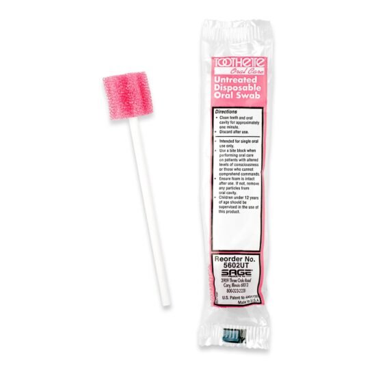 Oral Swabstick Toothette® Foam Tip Untreated 33711 - 5602UT 33711 – 5602UT