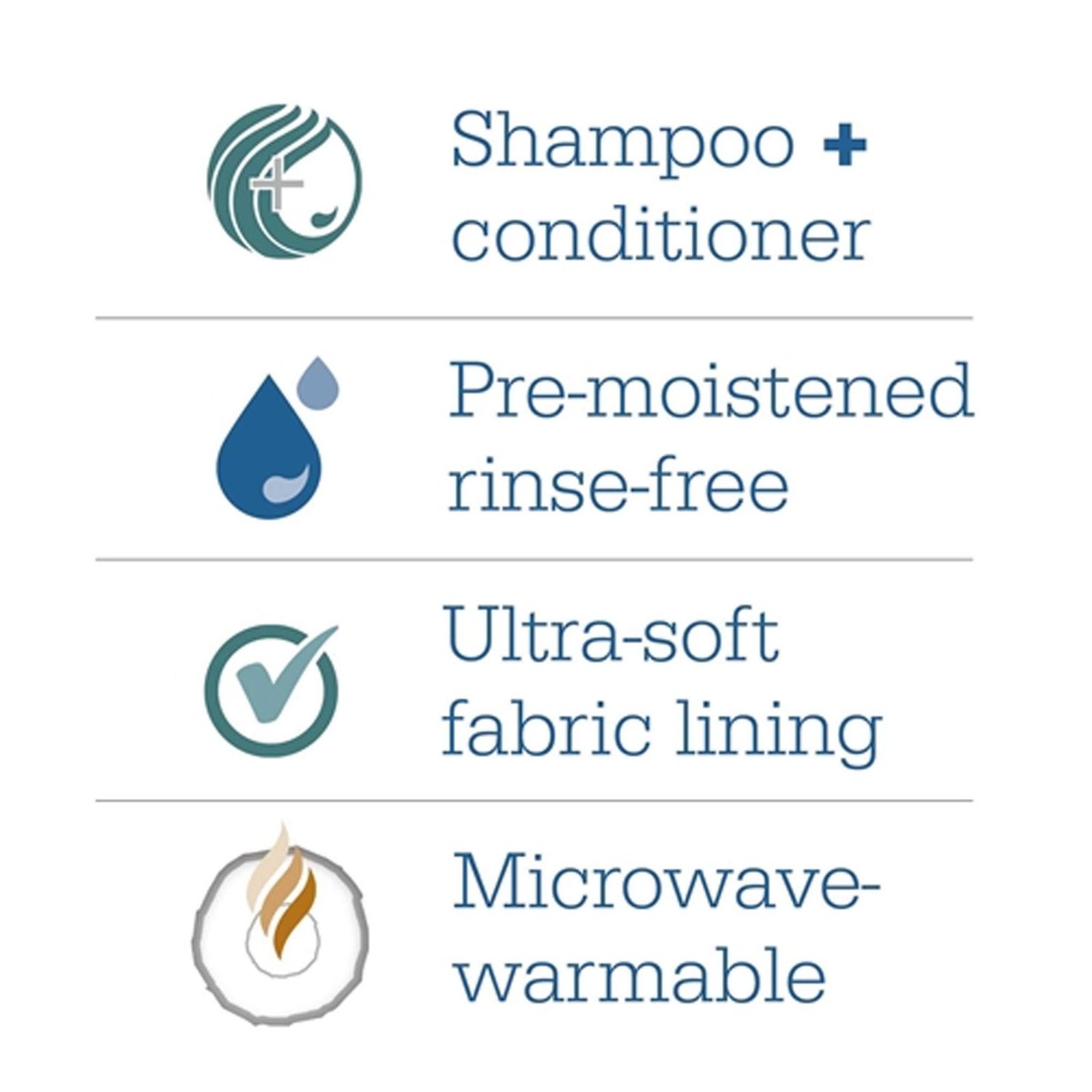 Shampoo Cap Comfort® 1 per Pack Individual Packet Powder Scent 370633 - 7909 370633 – 7909 - Image 4