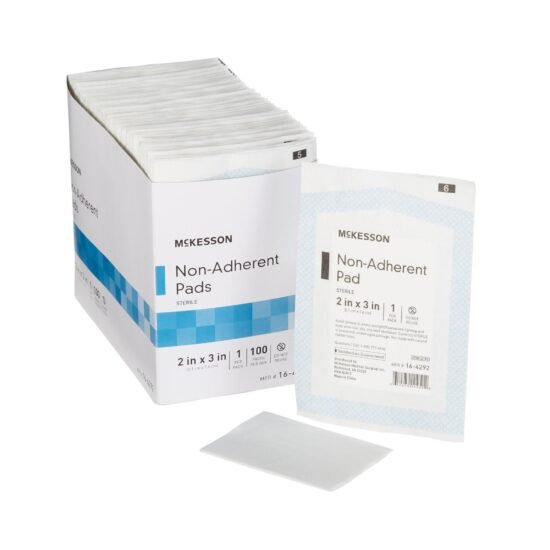 Non-Adherent Dressing McKesson Nylon / Polyester 2 X 3 Inch Sterile 373768 - 16-4292 373768 – 16-4292