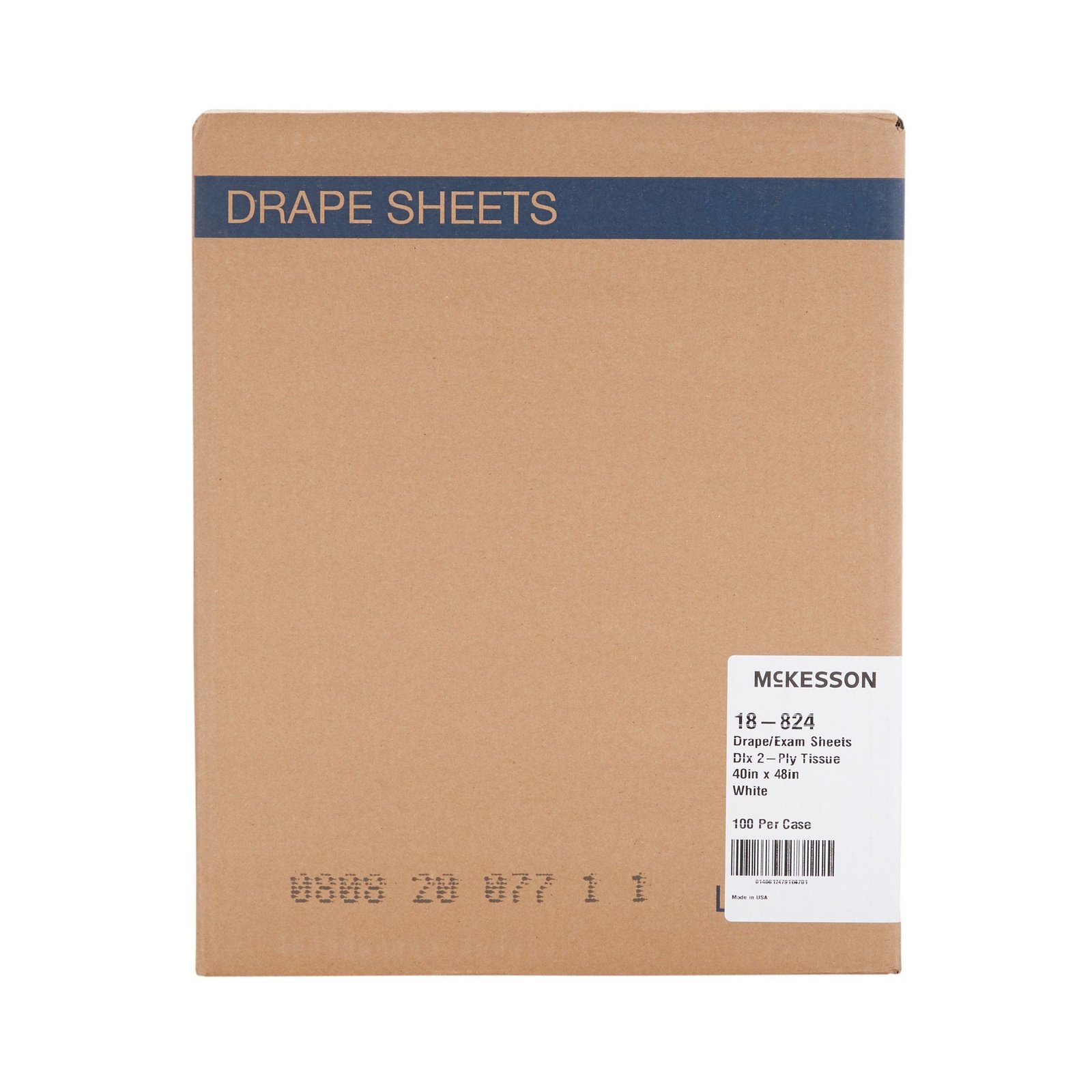 General Purpose Drape McKesson Physical Exam Drape 40 W X 48 L Inch NonSterile 40421 - 18-824 40421 – 18-824 - Image 4