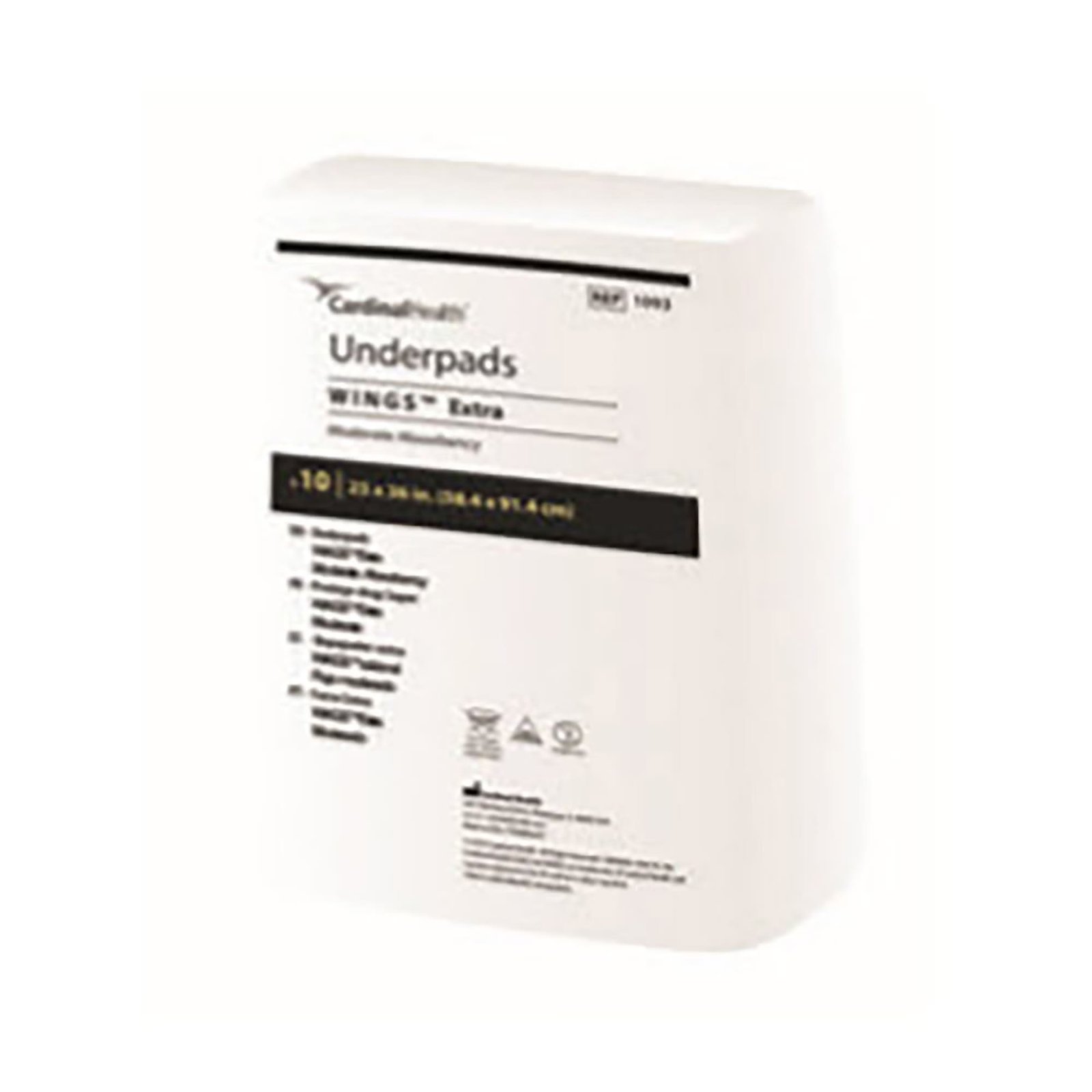 Underpad Simplicity™ Basic 23 X 36 Inch Disposable Fluff Light Absorbency 406849 - 7176 406849 – 7176