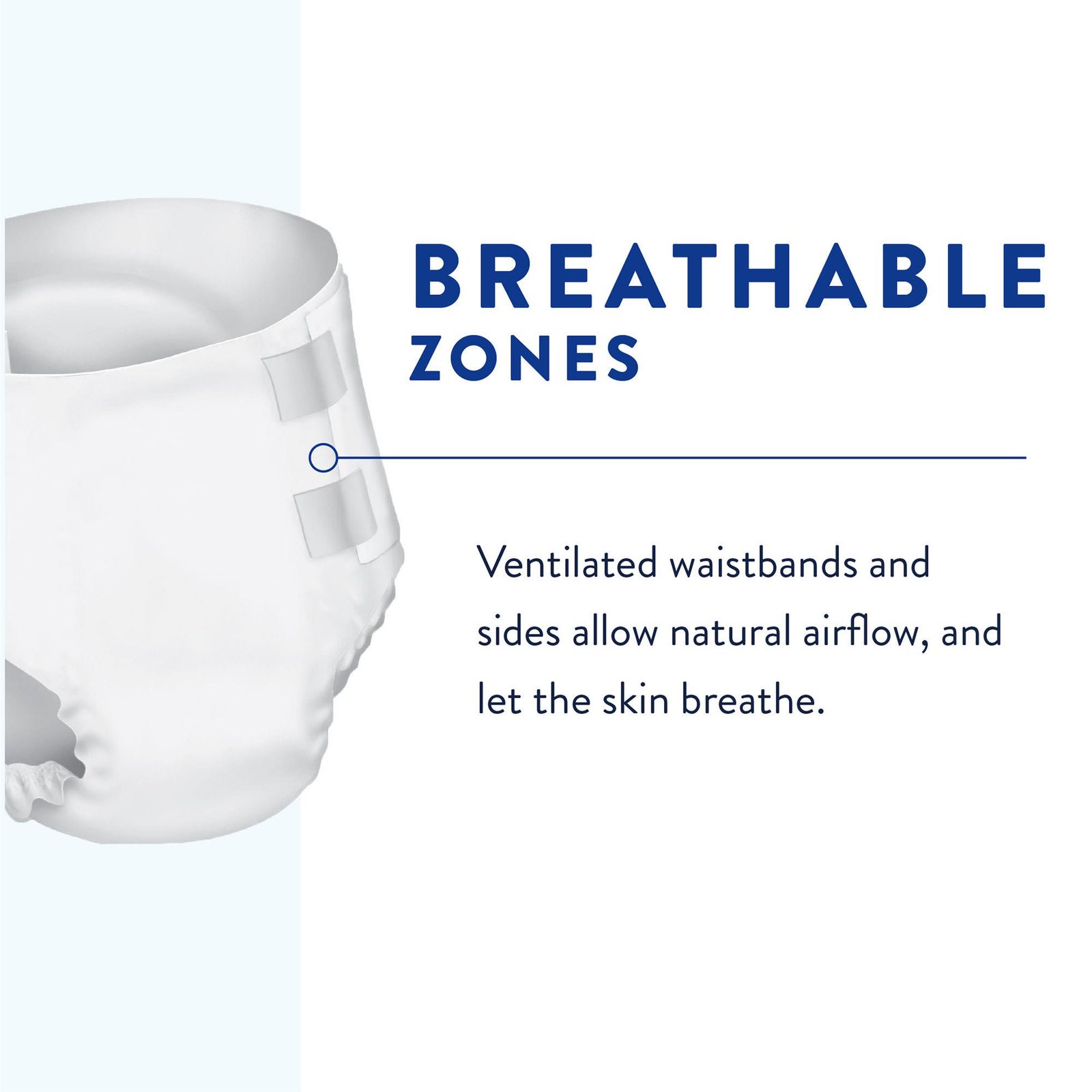 Unisex Adult Incontinence Brief Prevail® Per-Fit® X-Large Disposable Heavy Absorbency 456884 - PF-014/1 456884 – PF-014/1 - Image 4