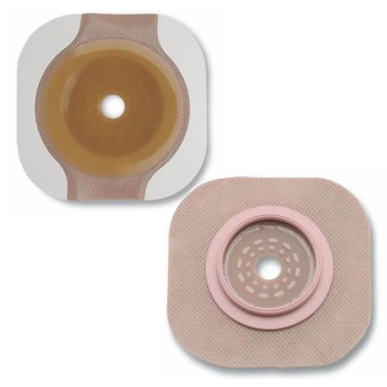 Ostomy Barrier New Image™ Flextend™ Trim to Fit, Extended Wear Adhesive Tape 70 mm Flange Blue Code System Hydrocolloid Up to 2-1/4 Inch Opening 468294 - 14604 468294 – 14604