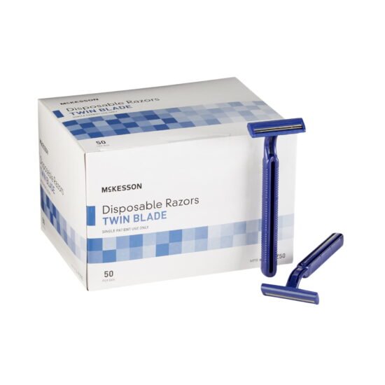 Razor McKesson Twin Blade Disposable 474704 - 16-RZ50 474704 – 16-RZ50
