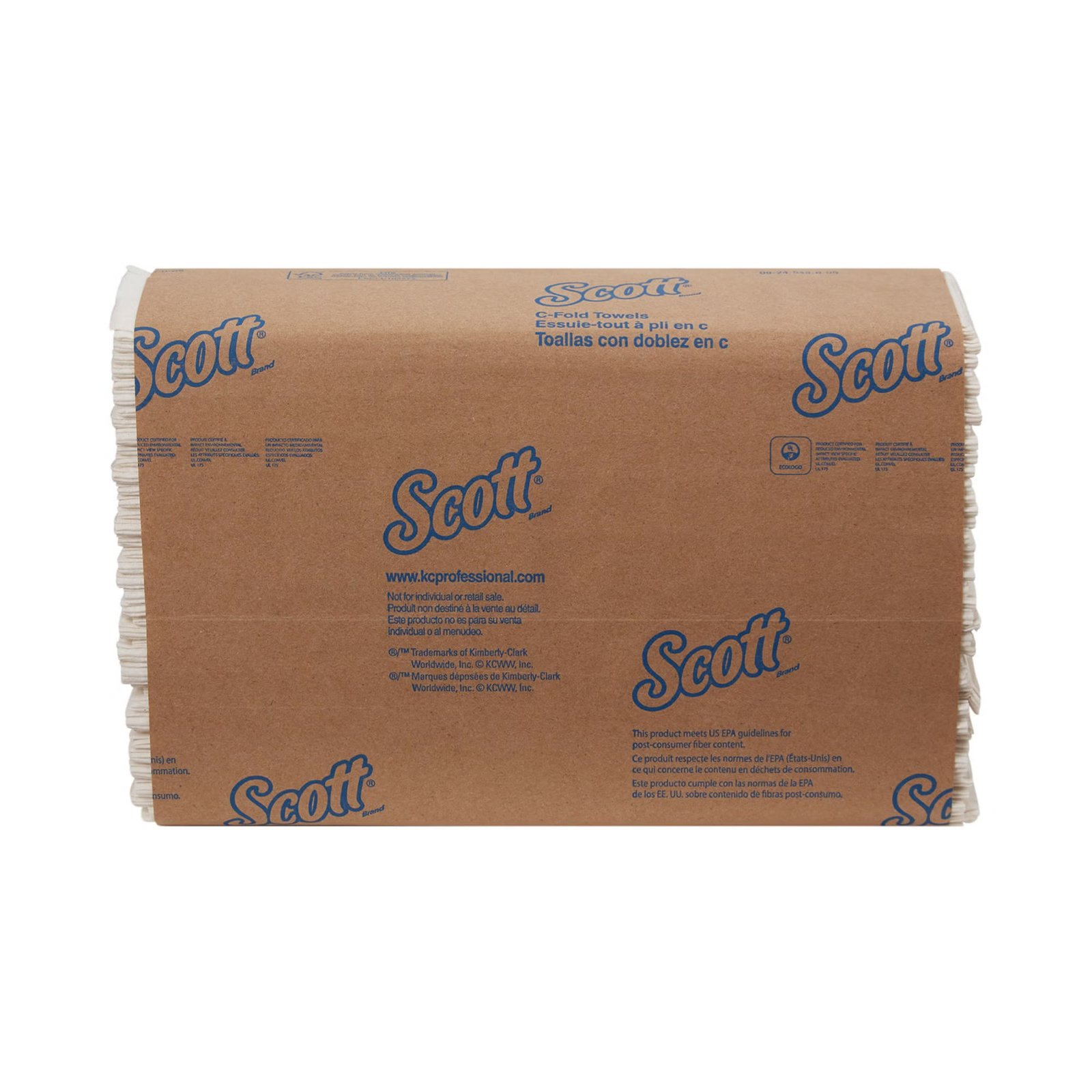 Paper Towel Scott® C-Fold 10-1/8 X 13-3/20 Inch 484969 - 01510 484969 – 01510 - Image 2