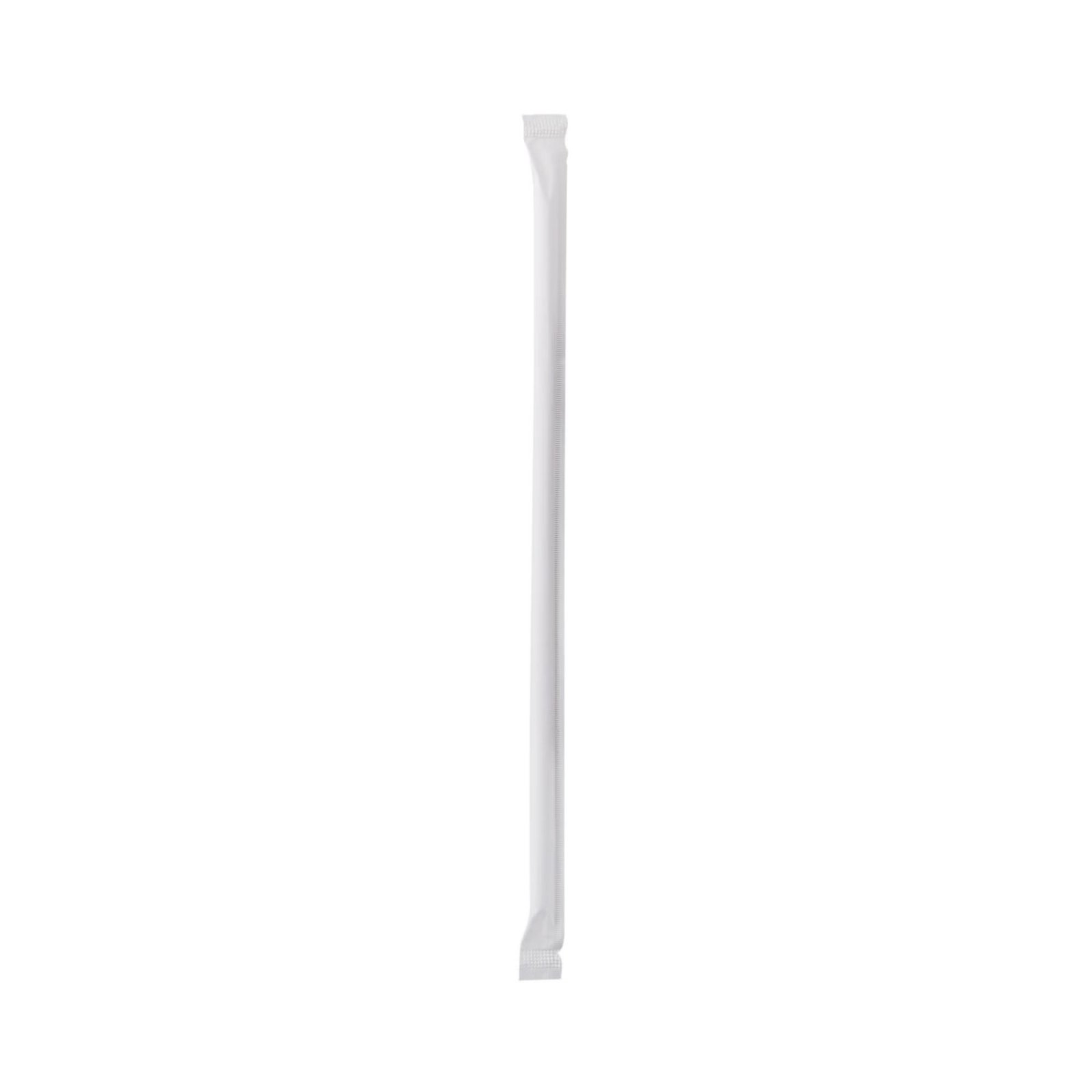 Flexible Drinking Straw McKesson 7-3/4 Inch White Individually Wrapped 485517 - 16-9550 485517 – 16-9550 - Image 3