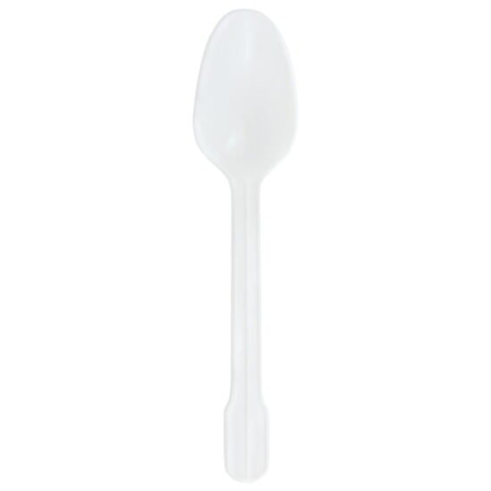 Spoon General Purpose White Polypropylene 491977 - 16-70034 491977 – 16-70034