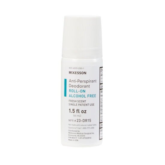Antiperspirant / Deodorant McKesson Roll-On 1.5 oz. Fresh Scent 493425 - 23-DR15 493425 – 23-DR15