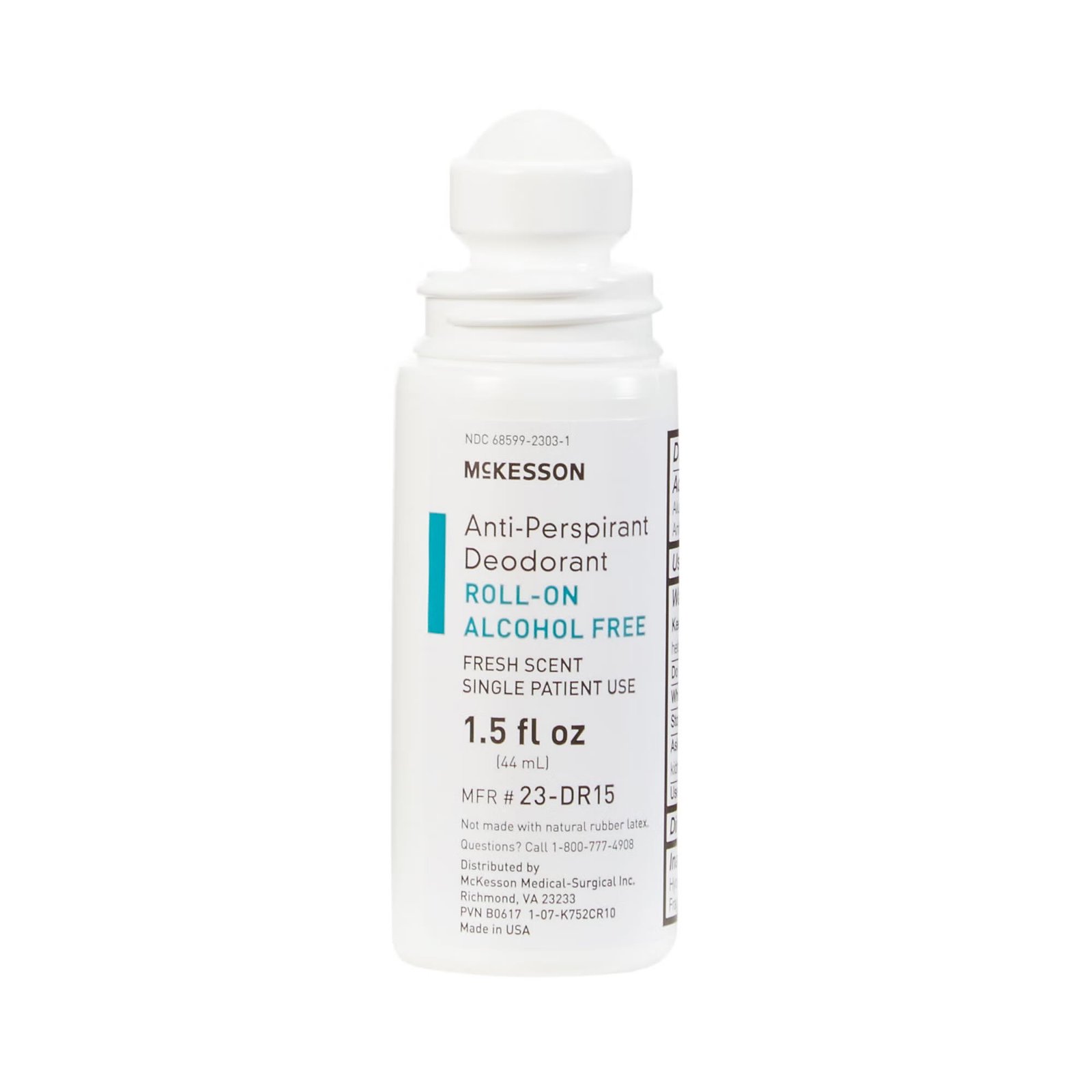 Antiperspirant / Deodorant McKesson Roll-On 1.5 oz. Fresh Scent 493425 - 23-DR15 493425 – 23-DR15 - Image 2