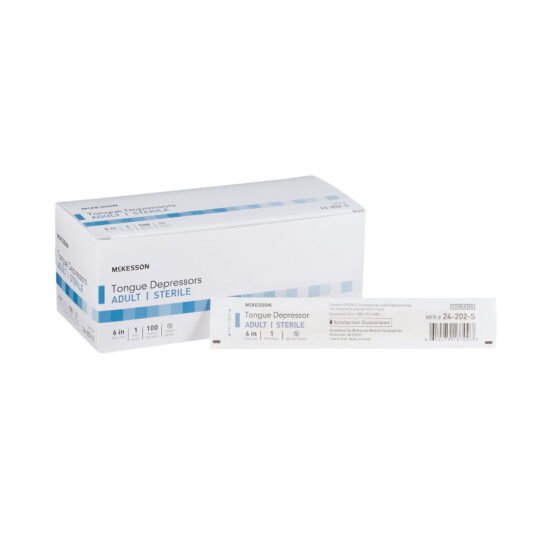 Tongue Depressor McKesson 6 Inch Length Wood 508714 - 24-202-S 508714 – 24-202-S