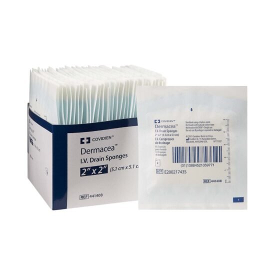 I.V. Sponge Dermacea™ Nonwoven 2 X 2 Inch Square Sterile 516680 - 441408 516680 – 441408