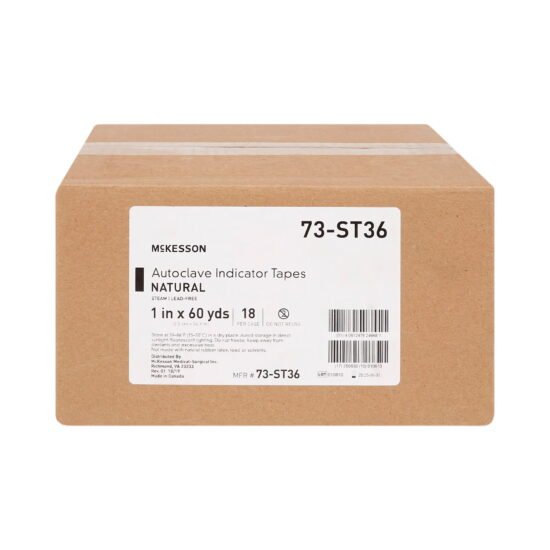 Steam Indicator Tape McKesson 1 Inch X 60 Yard Steam 524900 - 73-ST36 524900 – 73-ST36