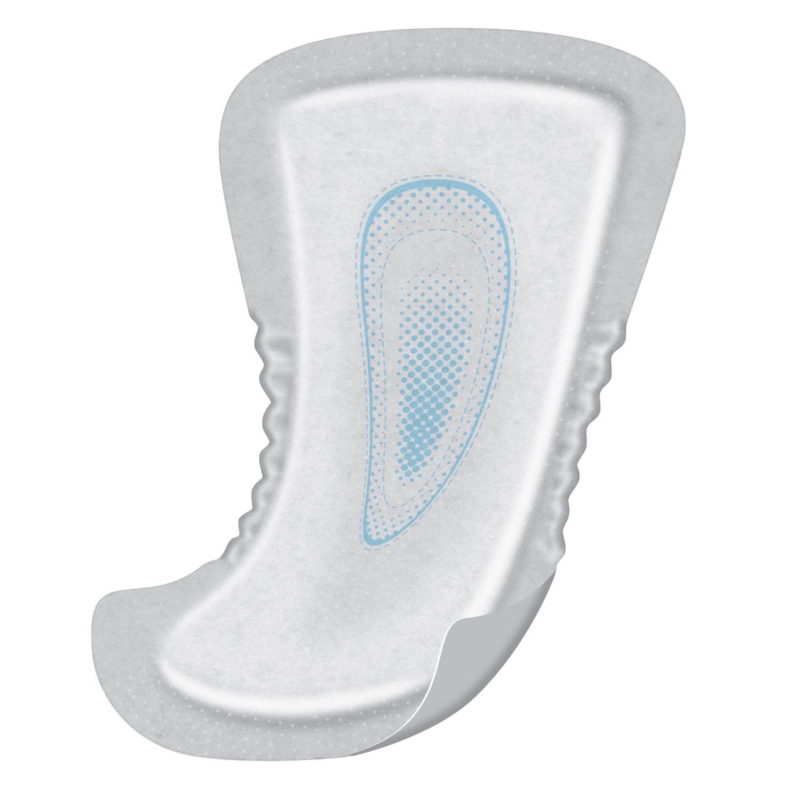 Bladder Control Pad Prevail® Daily Male Guards 12-1/2 Inch Length Heavy Absorbency Polymer Core One Size Fits Most Adult Male Disposable 537655 - PV-811 537655 – PV-811 - Image 2
