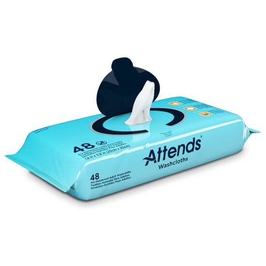 Personal Wipe Attends® Soft Pack Aloe / Vitamin E Scented 48 Count 541996 - WCPP1000 541996 – WCPP1000