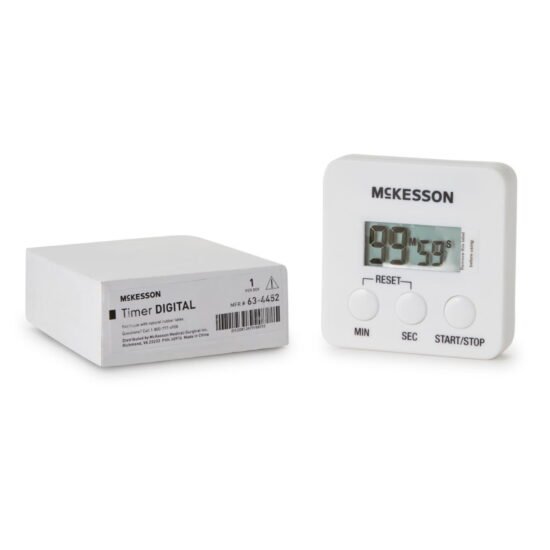 Electronic Alarm Timer Count Down McKesson 100 Minutes Digital Display 563626 - 63-4452 563626 – 63-4452