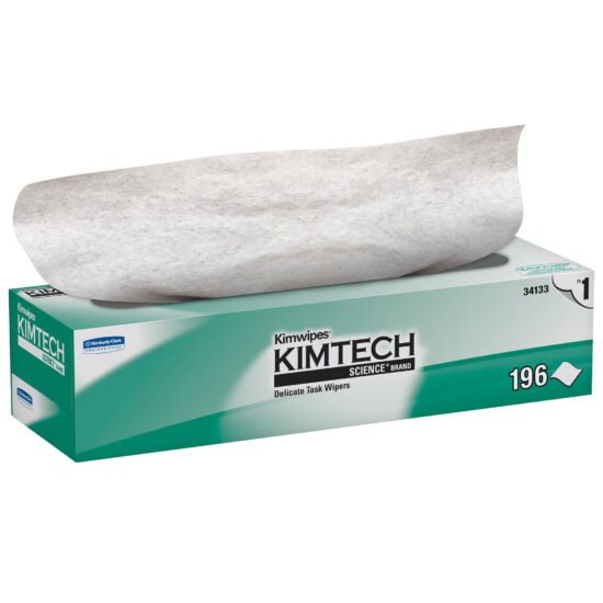 Delicate Task Wipe Kimtech Science Kimwipes Light Duty White NonSterile 1 Ply Tissue 11-4/5 X 11-4/5 Inch Disposable 580730 - 34133 580730 – 34133