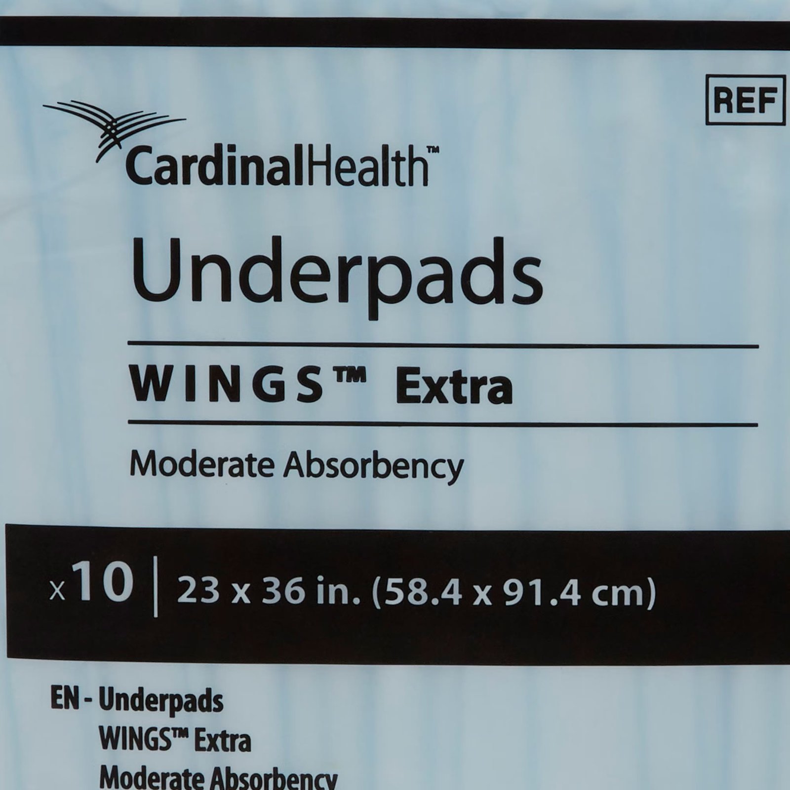 Underpad Simplicity™ Extra 23 X 36 Inch Disposable Fluff Moderate Absorbency 605058 - 1093 605058 – 1093 - Image 3