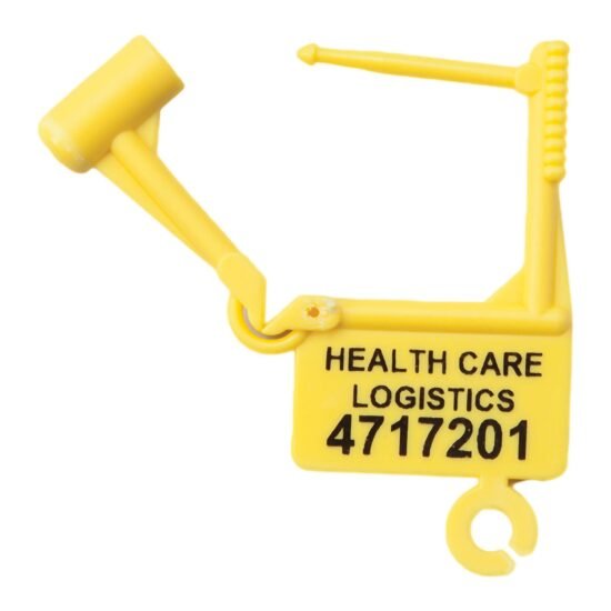 Padlock Seal Health Care Logistics Numbered Yellow Plastic 1-1/2 X 1-7/8 Inch 669645 - 7903 669645 – 7903