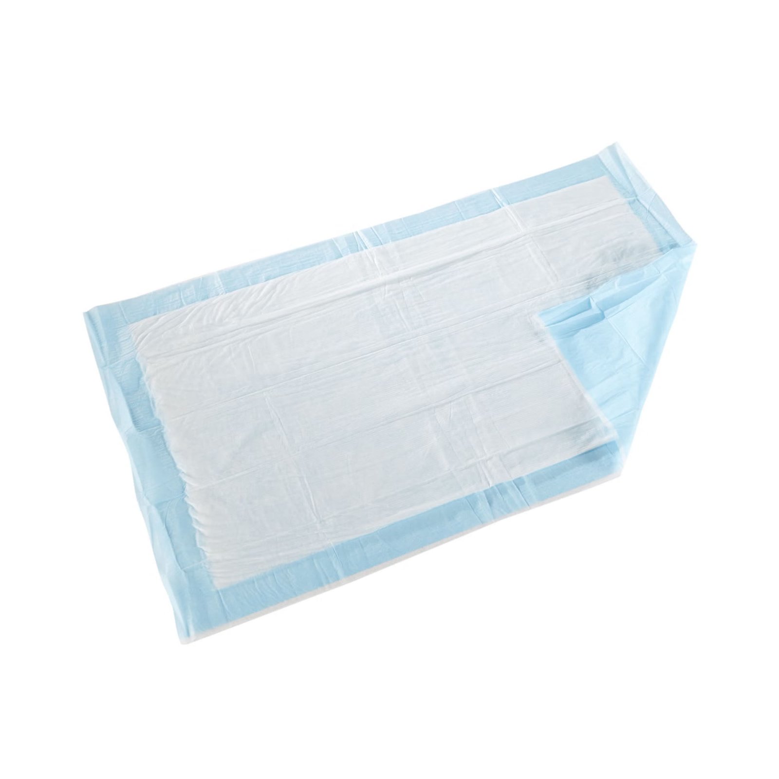 Underpad McKesson Classic Plus 23 X 36 Inch Disposable Fluff / Polymer Light Absorbency 724033 - UPLT2336 724033 – UPLT2336