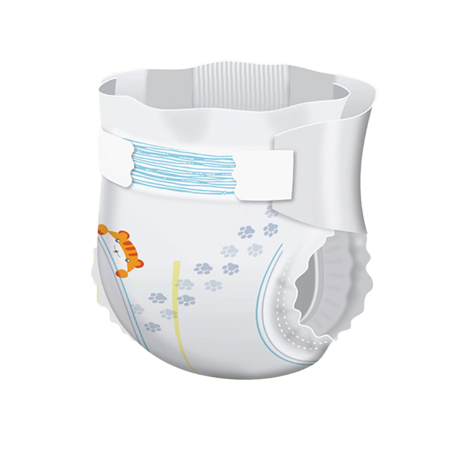 Unisex Baby Diaper Cuties® Size 6 Disposable Heavy Absorbency 763396 - CR6001 763396 – CR6001 - Image 2