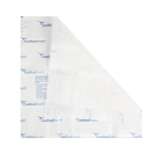 Low Air Loss Positioning Underpad Wings™ Quilted Premium Comfort 30 X 36 Inch Disposable Airlaid Heavy Absorbency 772827 - P3036C 772827 – P3036C