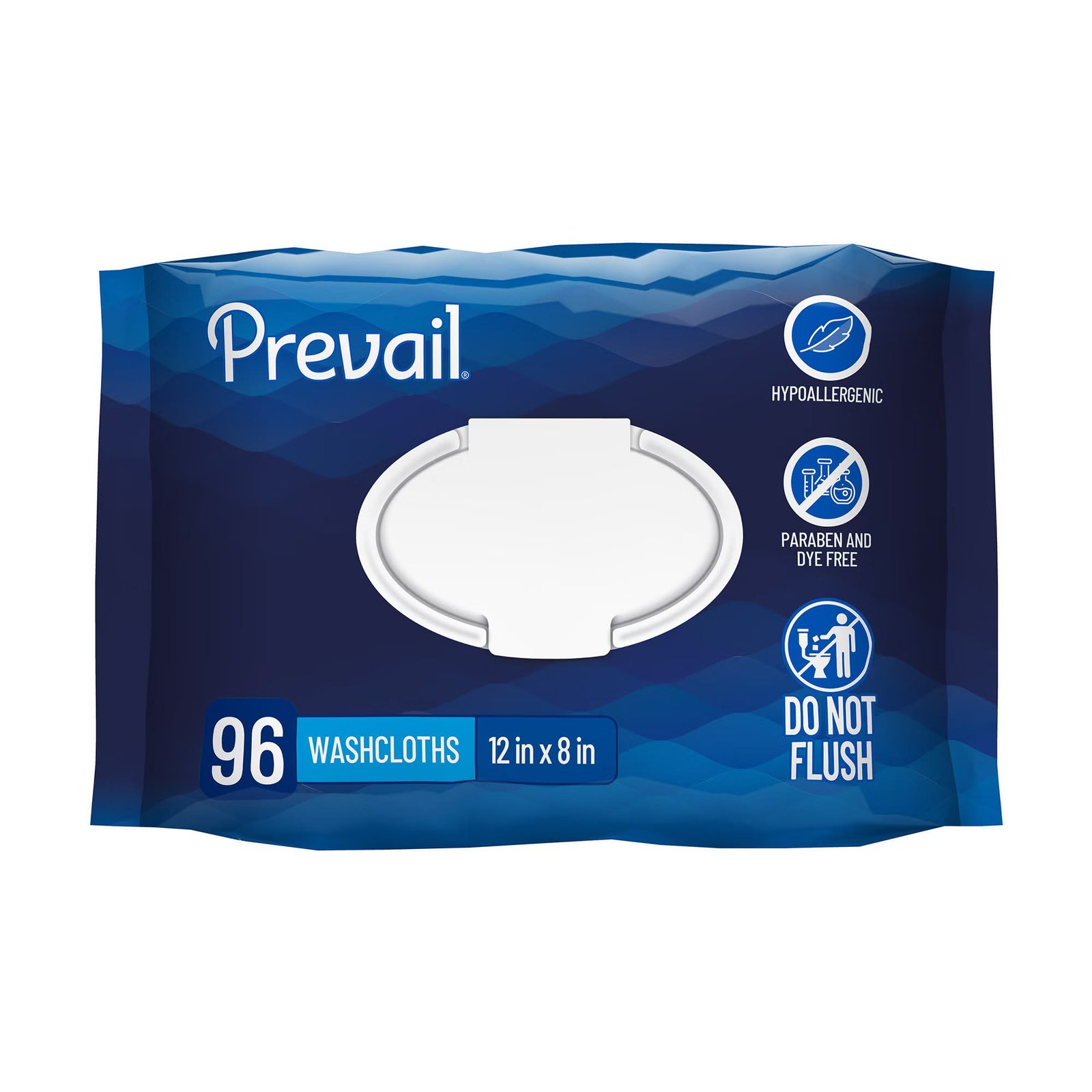 Personal Wipe Prevail® Soft Pack Aloe / Vitamin E / Chamomile Scented 96 Count 796621 - WW-720 796621 – WW-720
