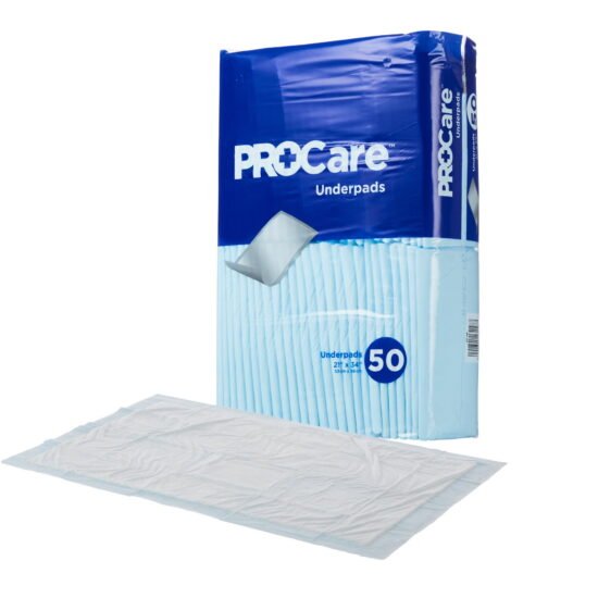 Underpad ProCare™ 21 X 34 Inch Disposable Fluff Light Absorbency 823750 - CRF-150 823750 – CRF-150