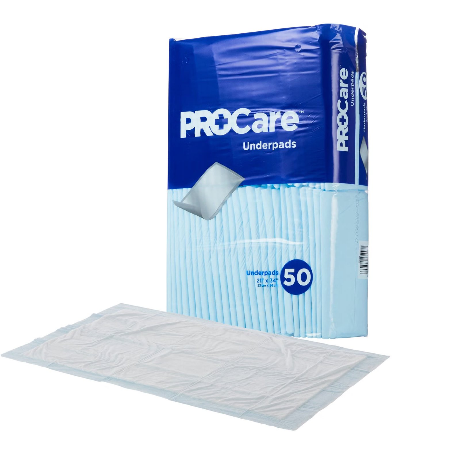 Underpad ProCare™ 21 X 34 Inch Disposable Fluff Light Absorbency 823750 - CRF-150 823750 – CRF-150