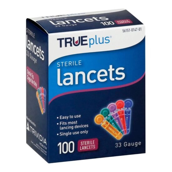 Lancet TRUEplus™ Incision Device Needle 33 Gauge Twist Top Activation 840884 - 743533 840884 – 743533