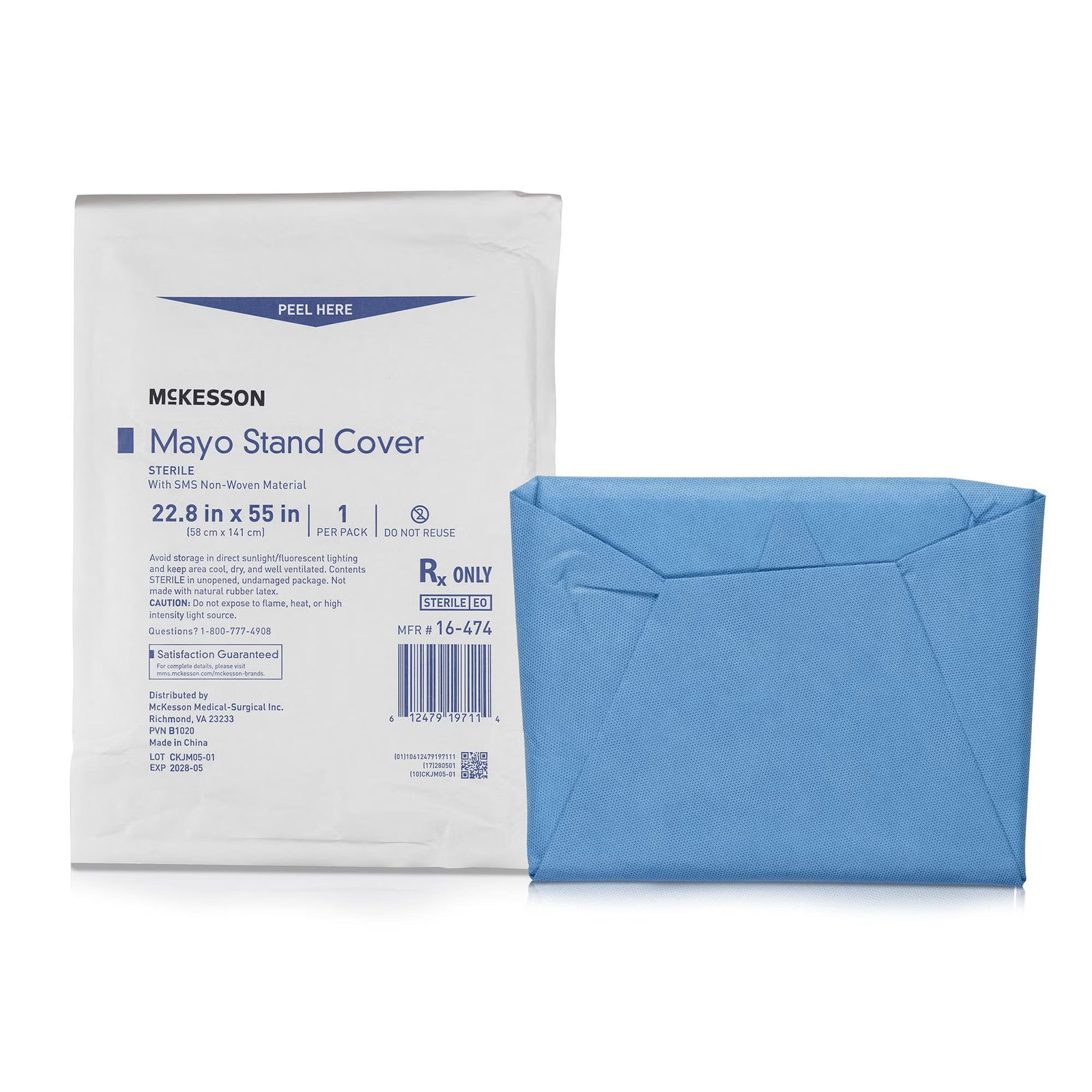 Mayo Stand Cover 22.8 X 55.5 Inch 854598 - 16-474 854598 – 16-474