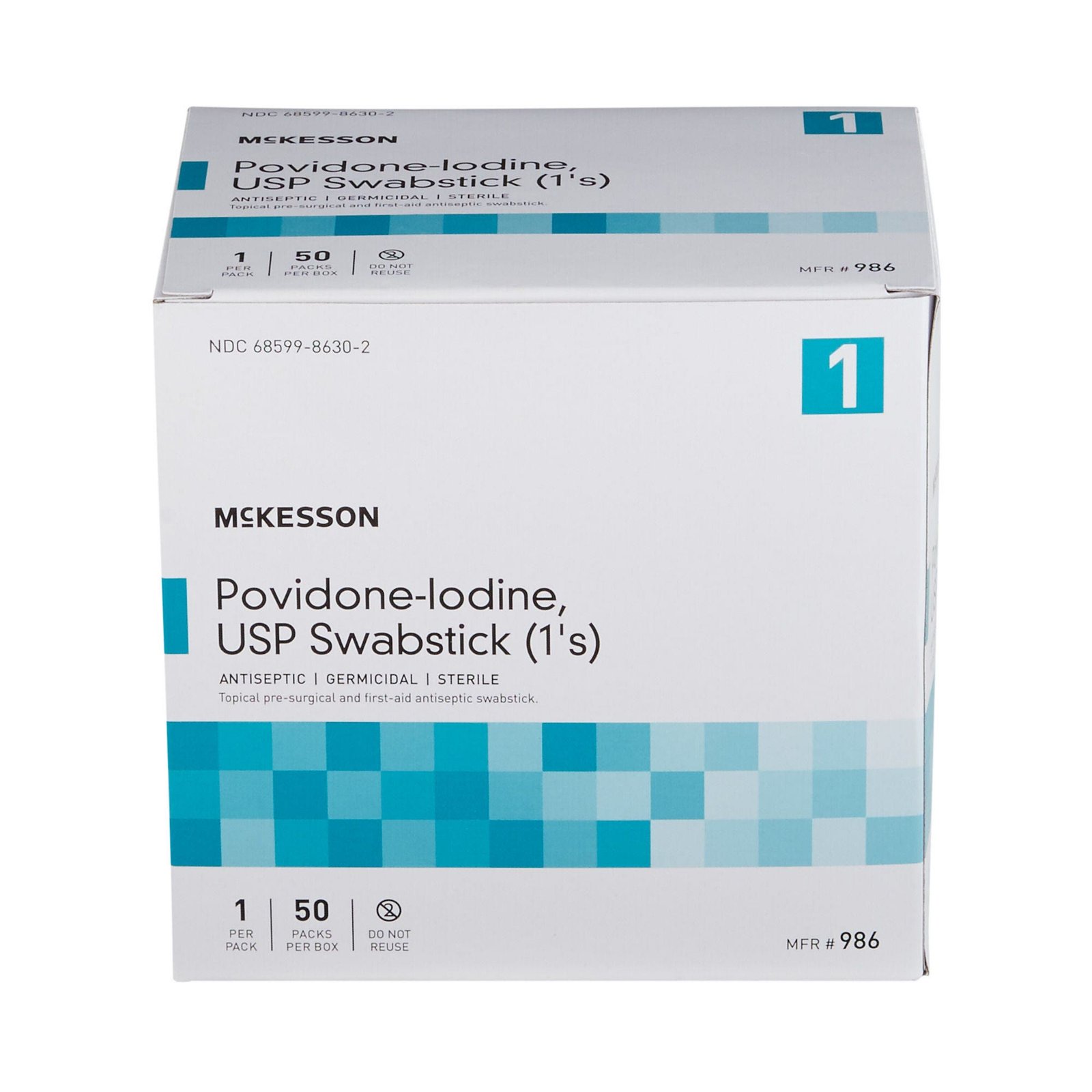 Impregnated Swabstick 10% Strength Povidone-Iodine Individual Packet Sterile 854752 - 986 854752 – 986 - Image 4