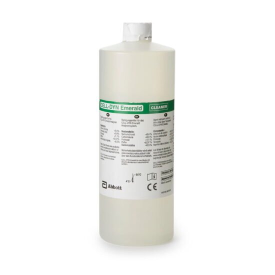Reagent Cell-Dyn® Cleaner For Cell-Dyn Emerald Analyzer 960 mL 862266 - 09H4602 862266 – 09H4602